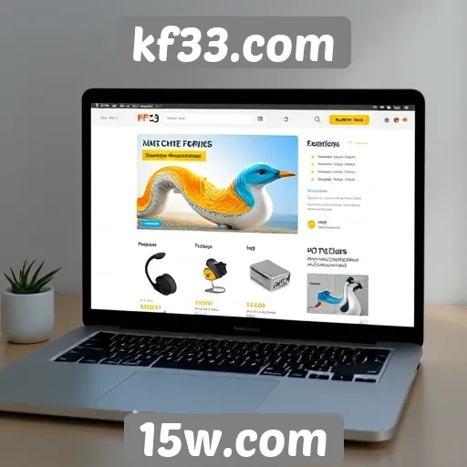 Experiência do usuário na navegação do kf33.com